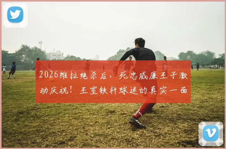 2026维拉绝杀后,死忠威廉王子激动庆祝!王室铁杆球迷的真实一面全纪录